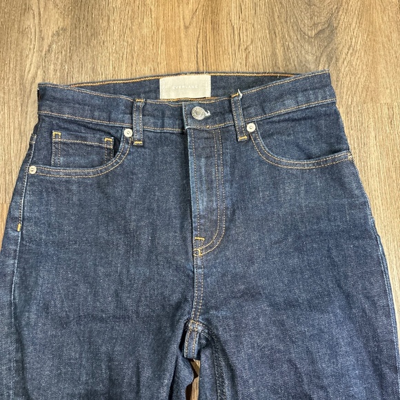 Everlane Women’s High-Rise Skinny Jeans Size 27 Ankle Dark Wash Minimalist - Picture 4 of 11